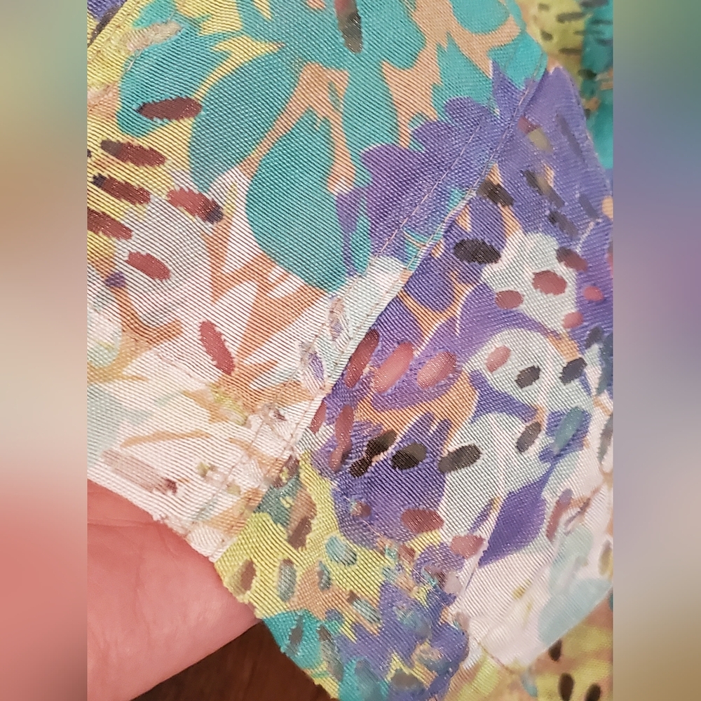 Ruby Road Lightweight Semi Sheer Jacket Size 16w … - image 4